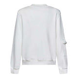 MCU felpa tinta unita con bottoni e brillantini Bianco per Neonata MCUK6004N BIANCO MCU 