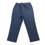 Distrett Solid Color Pants With Elastic Waist Blue For Boys