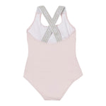 Karl Lagerfeld Costume Intero Tinta Unita con Stampe per Neonata Z30512 ROSA KARL LAGERFELD 