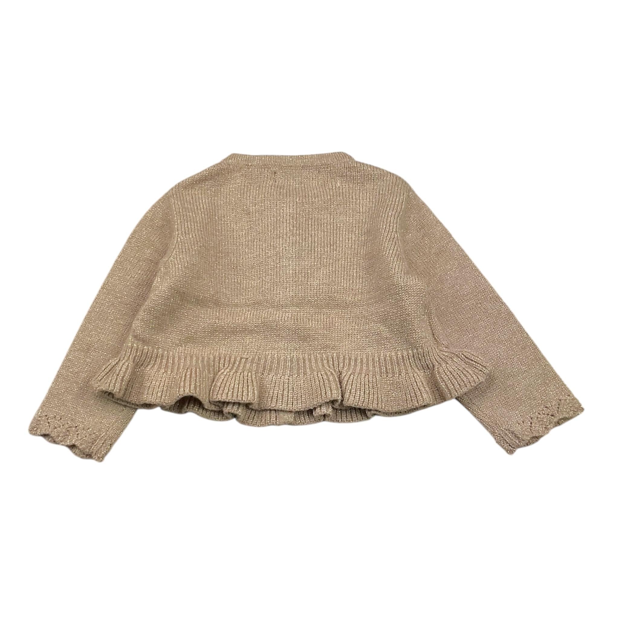 MAYORAL cardigan tinta unita traforato Oro per Neonata 2326 ORO MAYORAL 
