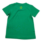 Trussardi T-Shirt Girocollo Tinta Unita con Logo per Neonato TIP24001TSX VERDE TRUSSARDI 