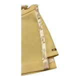 Elisabetta Franchi Gonna Tinta Unita con Fiocchi per Bambina EFG0187 GIALLO ELISABETTA FRANCHI 