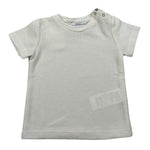 M+E' T-Shirt Girocollo Tinta Unita per Neonato UEM0575 PANNA M+E' 