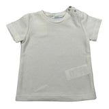M+E' T-Shirt Girocollo Tinta Unita per Neonato UEM0575 PANNA M+E' 