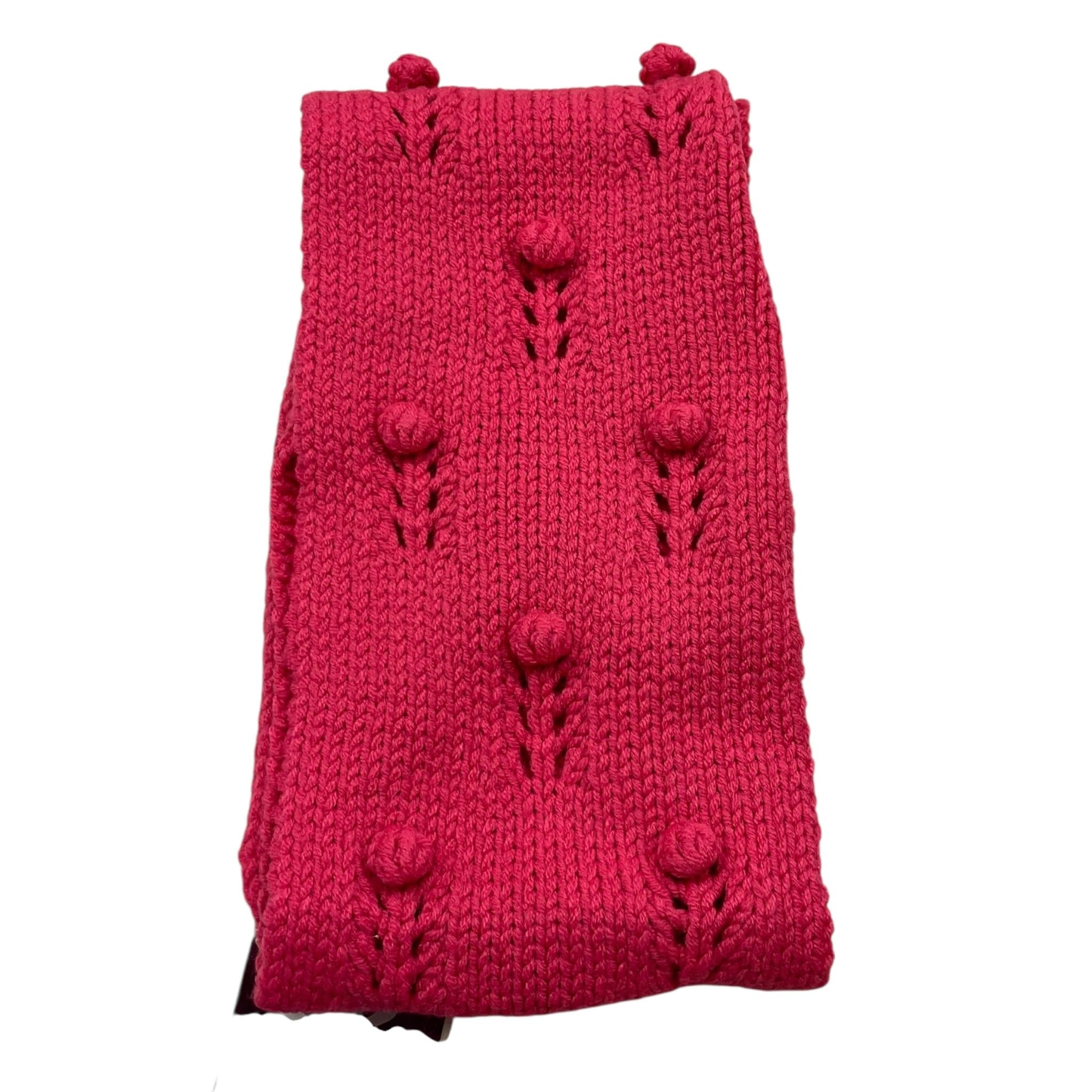 LIU JO sciarpa tinta unita con ricami Fuxia per Bambina 4DX562 FUXIA LIU JO 