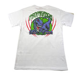 Propaganda T-Shirt Crew Neck Solid Color With Print White For Boys