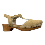 Papanatas Clogs Solid Color With Buckle Sand For Girls