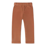 SARABANDA pantalone tinta unita in velluto Cammello per Bambino 0A169 CAMMELLO SARABANDA 