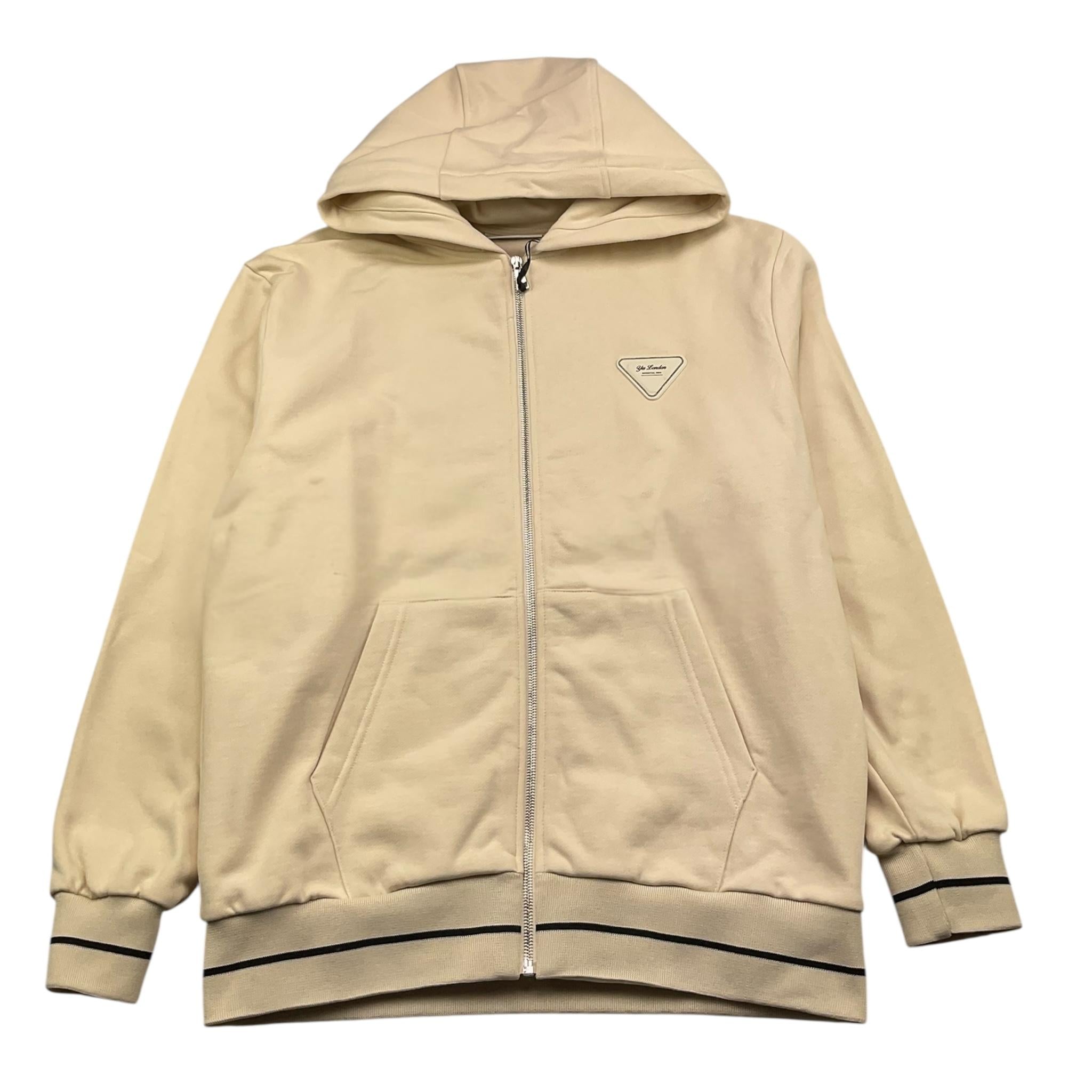 YES LONDON completo 2 pezzi felpa-pantalone tinta unita Panna per Bambino JR5062 PANNA YES LONDON 