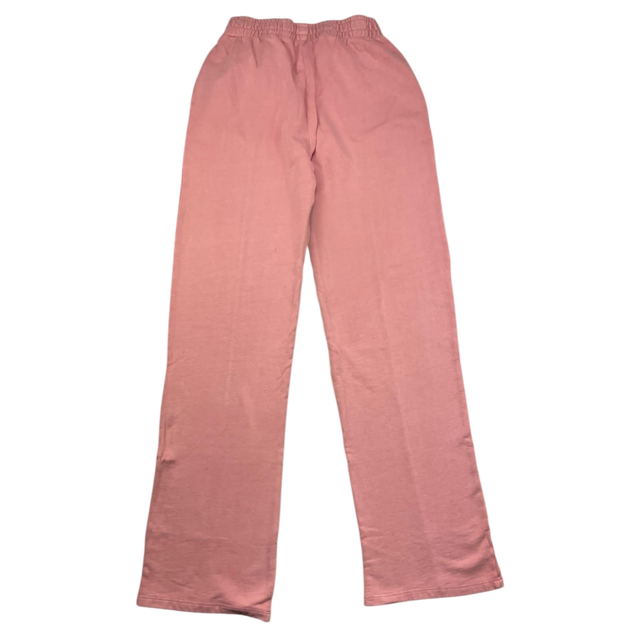 GUESS pantalone tuta tinta unita con logo Rosa per Bambina J4YQ18KAX74 ROSA GUESS 