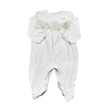 Liu Jo Tutina Tinta Unita con Applicazioni per Neonata H18059 BIANCO LIU JO 