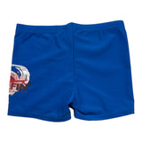 Name.It Solid Color Swimsuit With Contrast Print Cobalt For Boys
