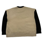 JOHN RICHMOND maglia girocollo bicolore Nero/beige per Bambina RBA25101MA NERO/BEIGE JOHN RICHMOND 