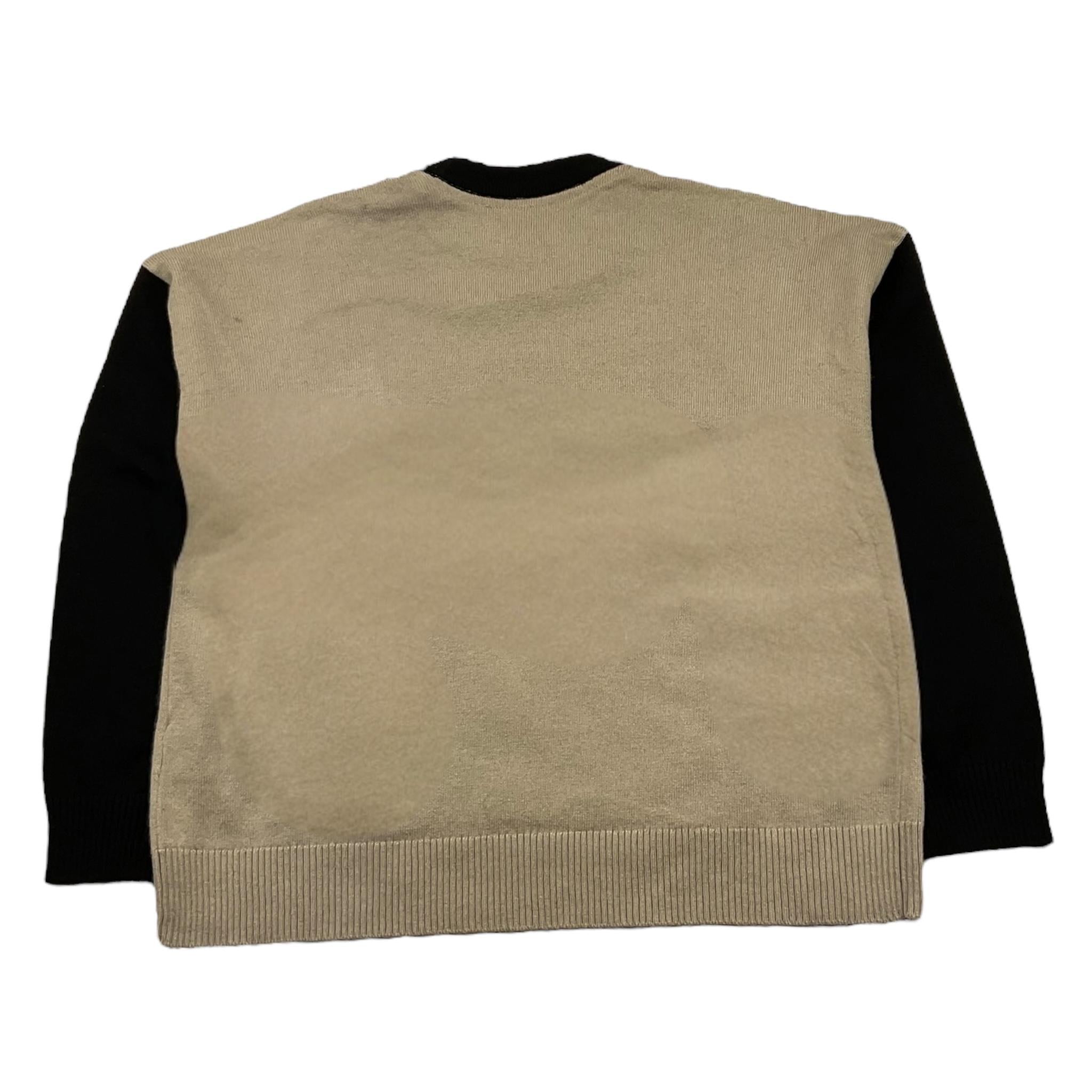 JOHN RICHMOND maglia girocollo bicolore Nero/beige per Bambina RBA25101MA NERO/BEIGE JOHN RICHMOND 