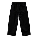 MAISON MARGIELA jeans tinta unita modello baggy Nero per Bambina M60451 NERO MAISON MARGIELA 