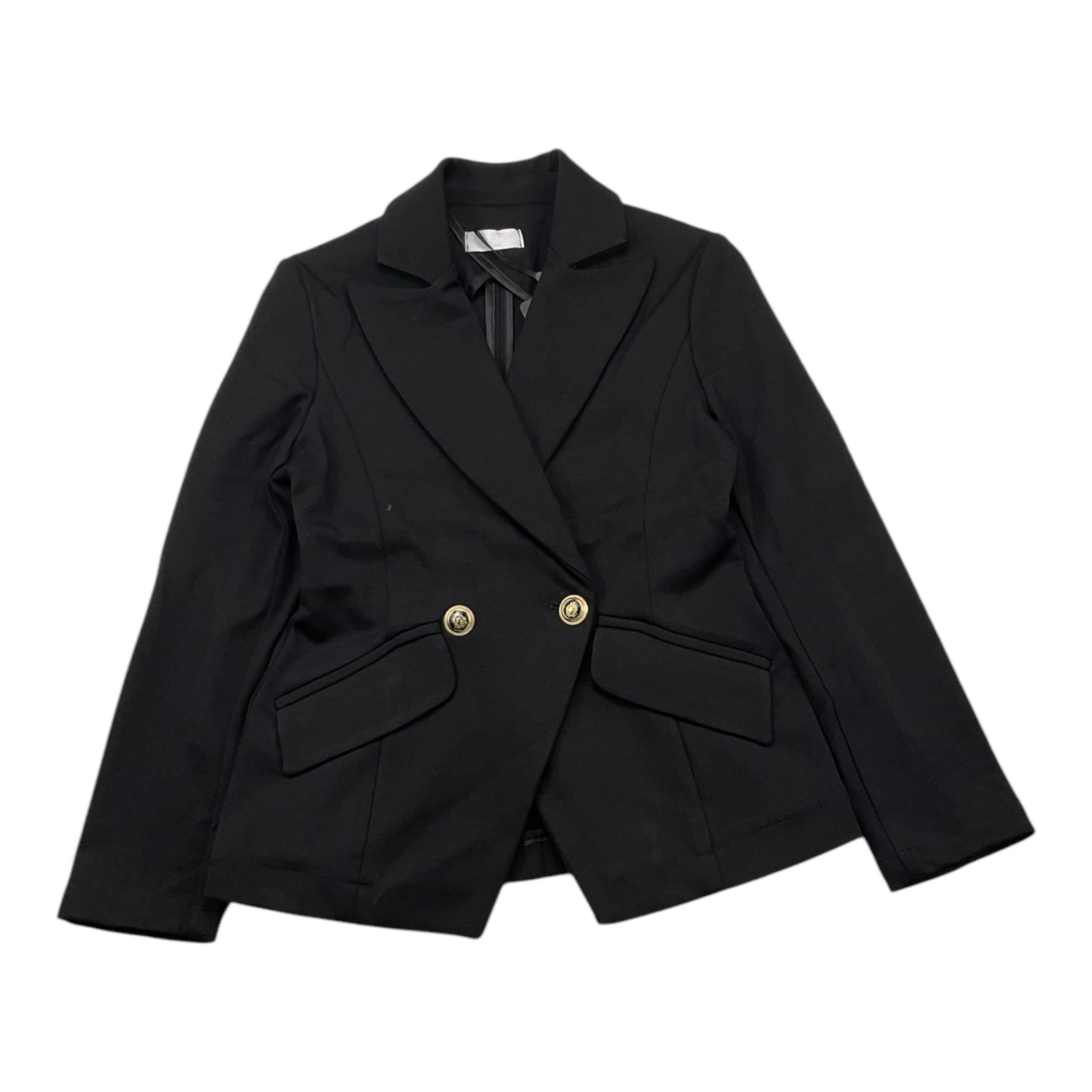 FUN & FUN giacca tinta unita doppiopetto Nero per Bambina FCJJK00060 NERO FUN & FUN 