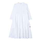Aspesi Dress Shirt Model With Korean Collar Solid Color White For Girls