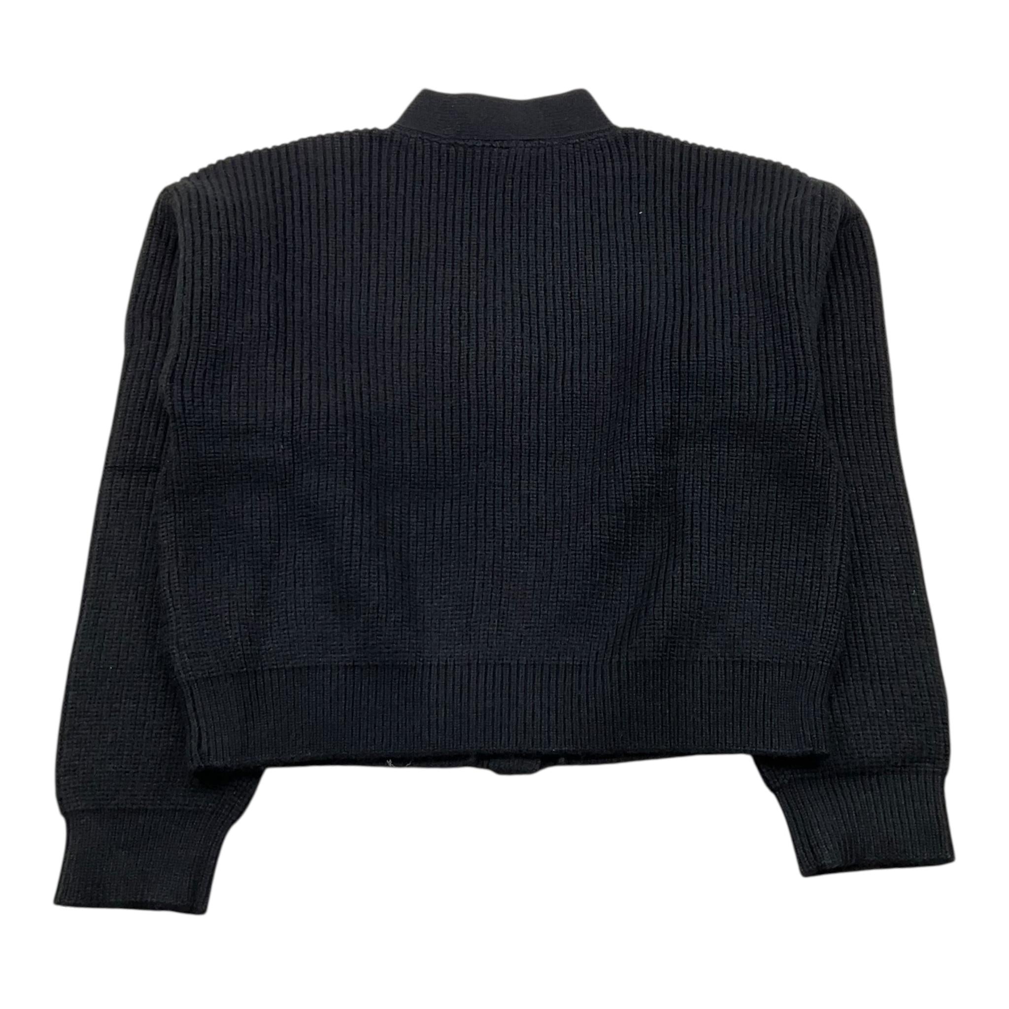 MANILA GRACE cardigan tinta unita con applicazioni Nero per Bambina MFJF24M186 NERO MANILA GRACE 