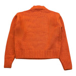 ERMANNO SCERVINO maglia tinta unita con applicazione Arancione per Bambina SFMA001 ARANCIONE ERMANNO SCERVINO 