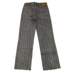 TO be too jeans tinta unita modello palazzo con strass Grigio per Bambina TFBF24P628 GRIGIO TO be too 