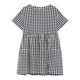 Il Gufo Abito Mezza Manica Fantaisa Qaudri per Bambina ABGL BLU IL GUFO 