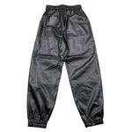 LIU JO pantalone in ecopelle tinta unita con elastico in vita Nero per Bambina GF4056XX NERO LIU JO 