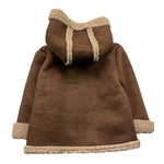 MANUEL RITZ cappottino tinta unita con cappuccio Marrone per Neonato MR2750X MARRONE MANUEL RITZ 