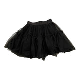 FUN & FUN gonna tinta unita con tulle ed elastico in vita Nero per Bambina FNBSK15775 NERO FUN & FUN 