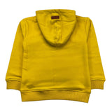 TRUSSARDI felpa chiusa con cappuccio tinta unita cn stampa Giallo per Bambino TIA24116FEJ GIALLO TRUSSARDI 
