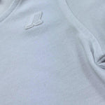K-Way T-Shirt Girocollo Tinta Unita per Neonato K71375WX BIANCO K-WAY 