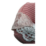 Marlu' Babbucce Tinta Unita con Ricami per Neonata BBC ROSA MARLU' 