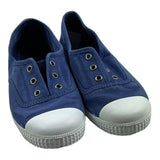 Chipie Sneakers Solid Color With Contrast Sole Blue For Kids