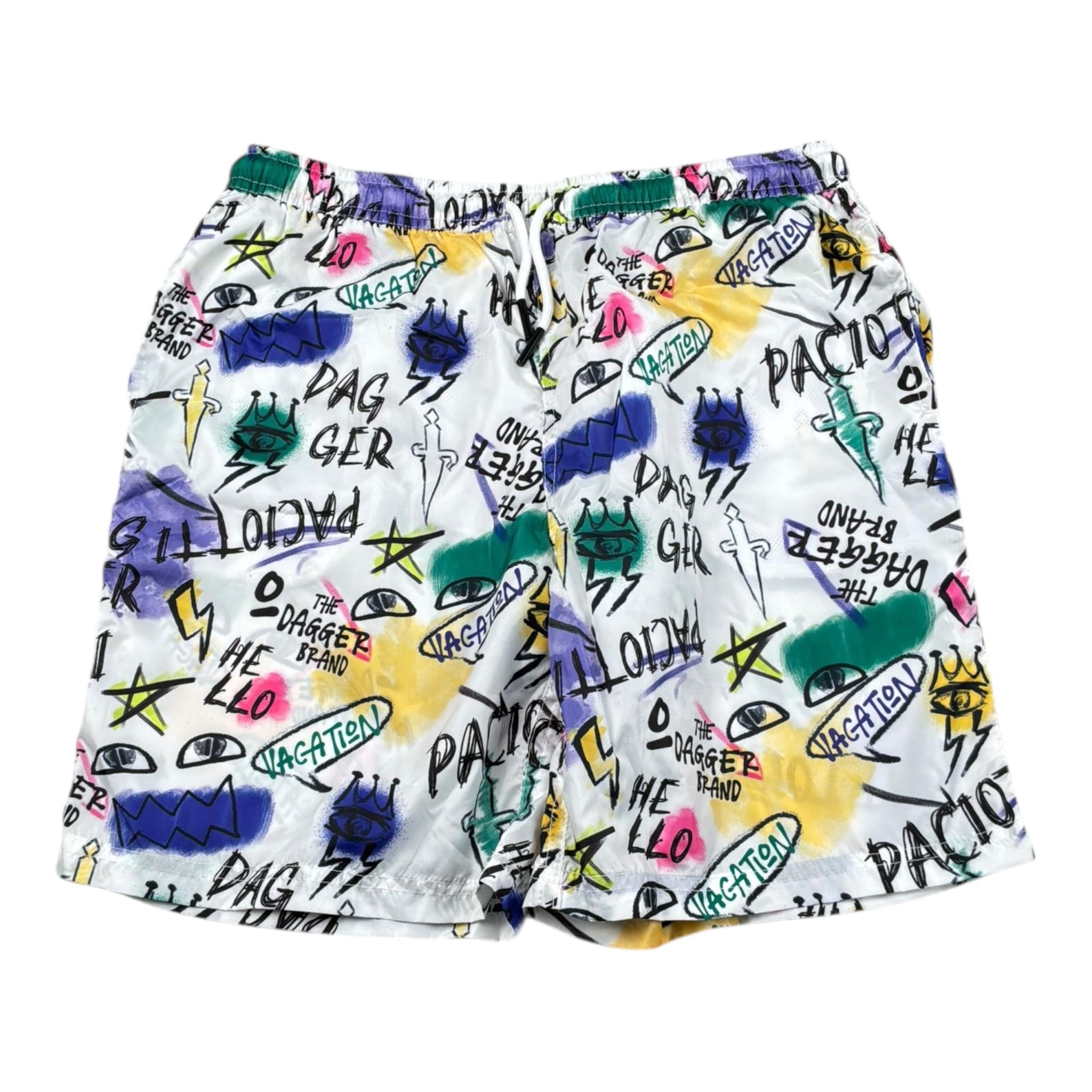 Cesare Paciotti Costume Modello Box Tinta Unita con Stampa per Bambino BXP5102JX BIANCO CESARE PACIOTTI 