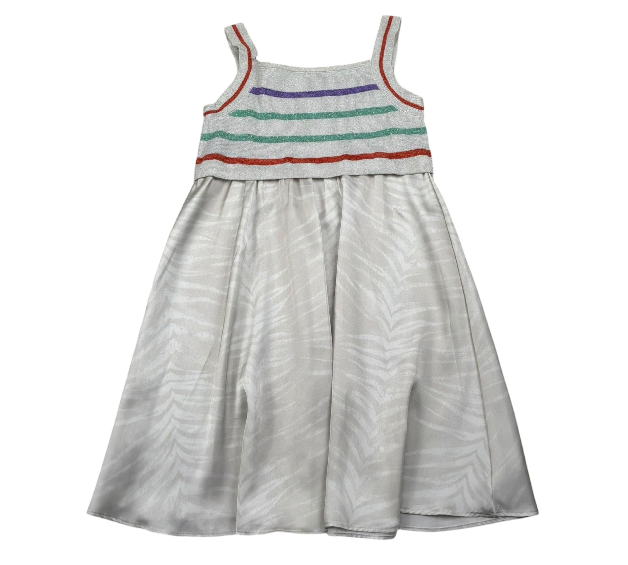 Just Cavalli Abito Bretelline Tinta Unita per Bambina JGP26097VE BEIGE JUST CAVALLI 