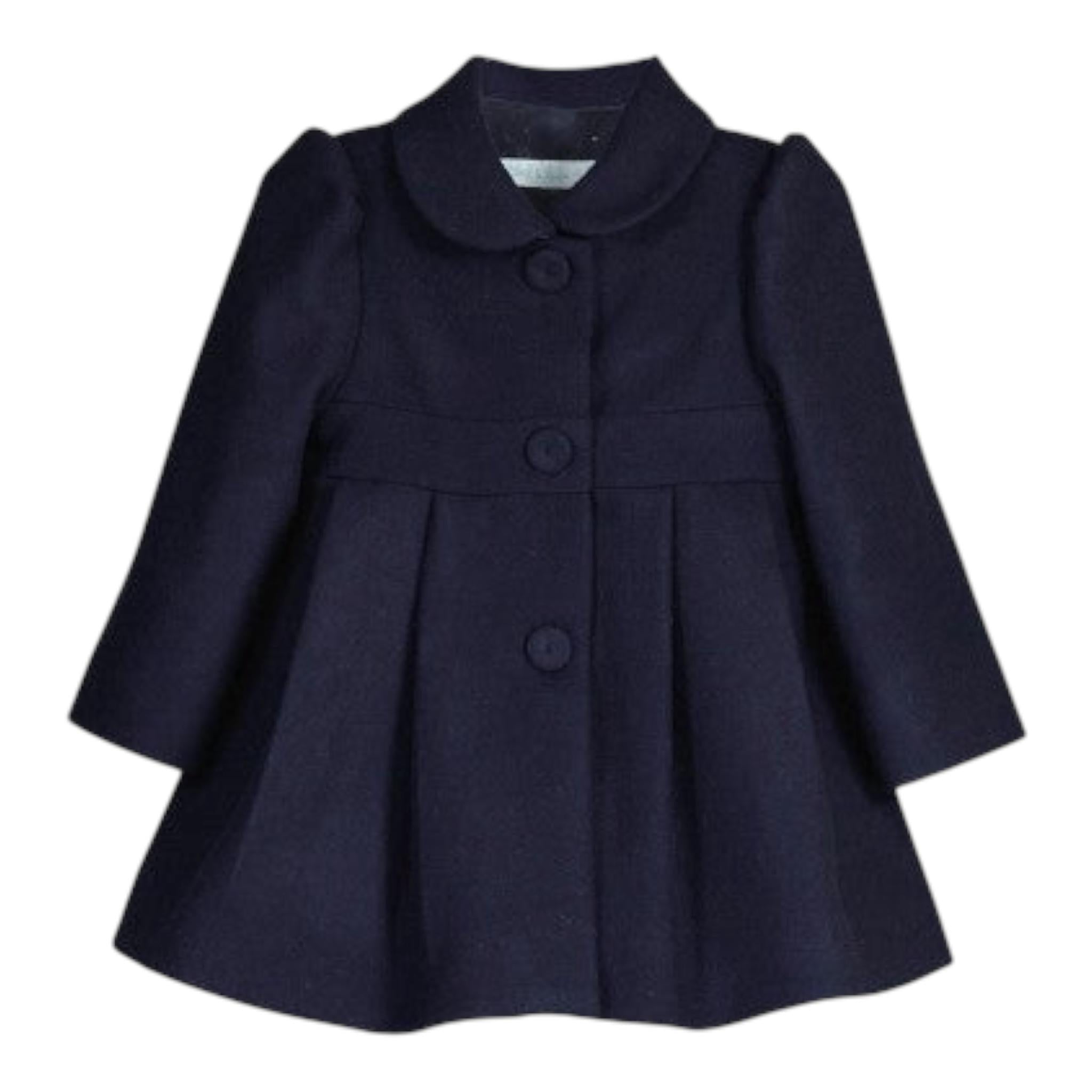 ABEL & LULA cappotto tinta unita con bottoni Blu per Neonato 5846 BLU ABEL & LULA 