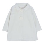 LIU JO cappotto tinta unita con ricami Panna per Neonata HF4016 PANNA LIU JO 