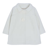 LIU JO cappotto tinta unita con ricami Panna per Neonata HF4016 PANNA LIU JO 