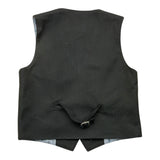 Daniele Alessandrini Solid Color Vest Micropattern Blue For Boys
