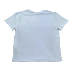 Juicy Couture T-Shirt Girocollo Tinta Unita con Stampa per Bambina JBX6709 BIANCO JUICY COUTURE 