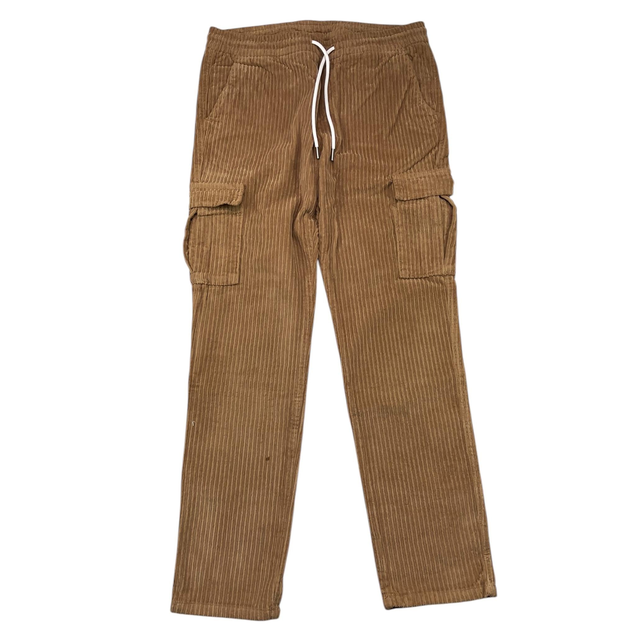 NUPKEET pantalone tinta unita in camoscio con elastico in vita Cammello per Bambino 4DNK337 CAMMELLO NUPKEET 