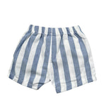 Laranjinha Bermuda Bicolore con Fantasia A Righe per Neonato 92908V5834R59 BIANCO LARANJINHA 