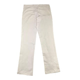 Emperor Naples Plain Trousers With Adjustable Waist White For Boys