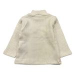 M+E' maglia tinta unita mezzo collo  Panna per Neonata UEM0194 PANNA M+E' 