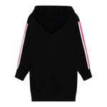 GUESS abito manica lunga tinta unita con cappuccio e stampa in contrasto Nero per Bambina J4YK03KA6R4X NERO GUESS 