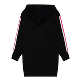 GUESS abito manica lunga tinta unita con cappuccio e stampa in contrasto Nero per Bambina J4YK03KA6R4X NERO GUESS 