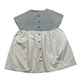 Wedoble Abit Half Sleeve Striped Pattern Blue For Baby Girl