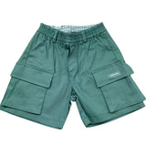 Monnalisa Bermuda Tinta Unita con Elastico In Vita per Bambino 28E402 VERDE MONNALISA 