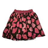 DIXIE gonna tinta unita stampa fantasia Nero per Bambina GB36364G42 NERO DIXIE 