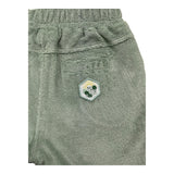 Tartine Et Chocolat Bermuda Solid Color In Green Terry For Newborn
