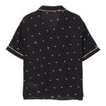 N°21 Camicia Tinta Unita con Stampa per Bambina N2100Z NERO N°21 